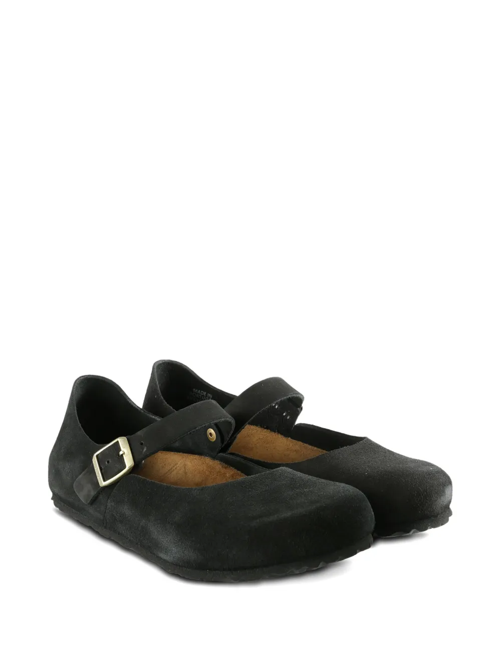 Birkenstock Mantova ballerina's Zwart