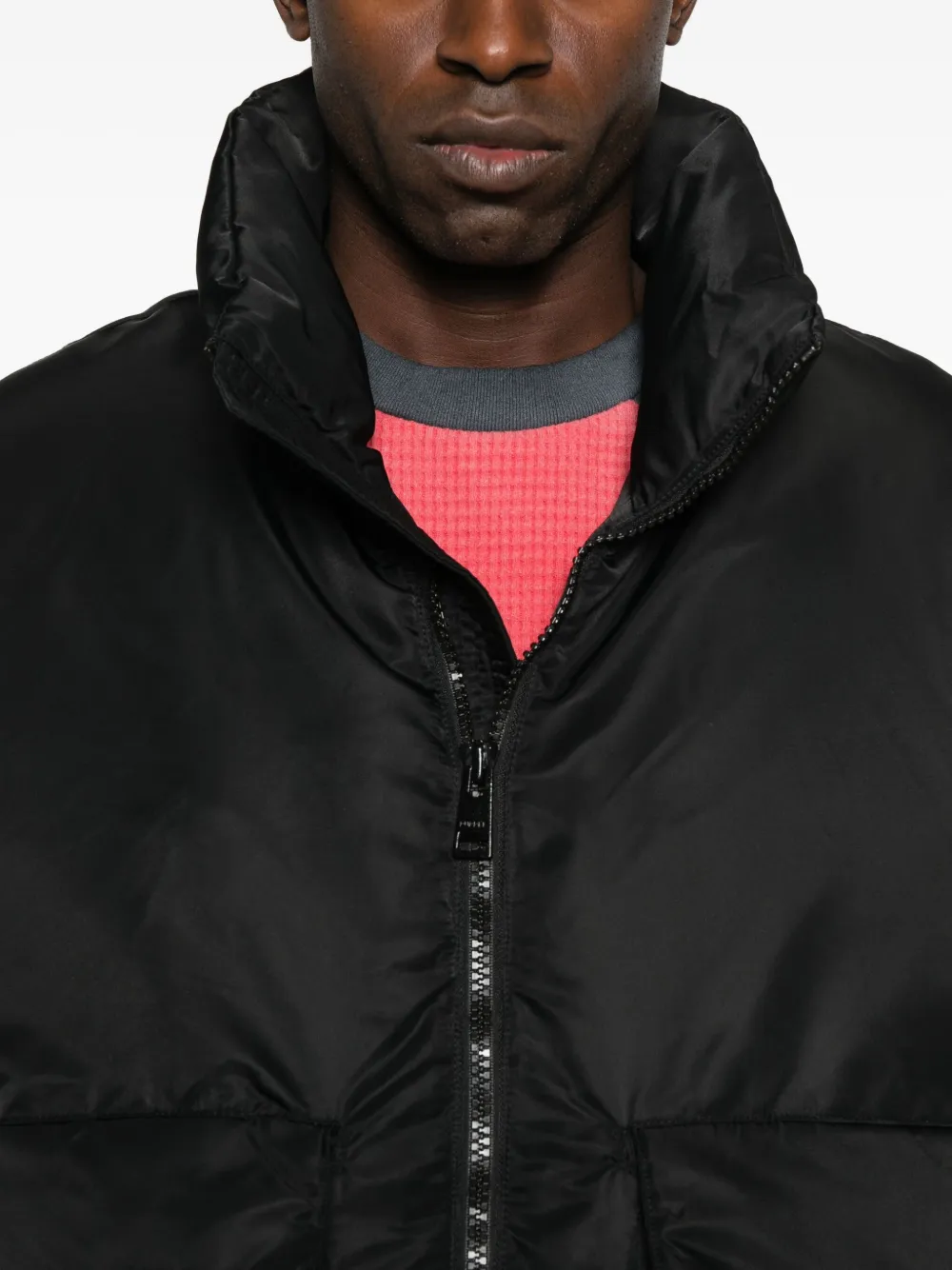 Purple Brand Jack met klepzak en rits Zwart