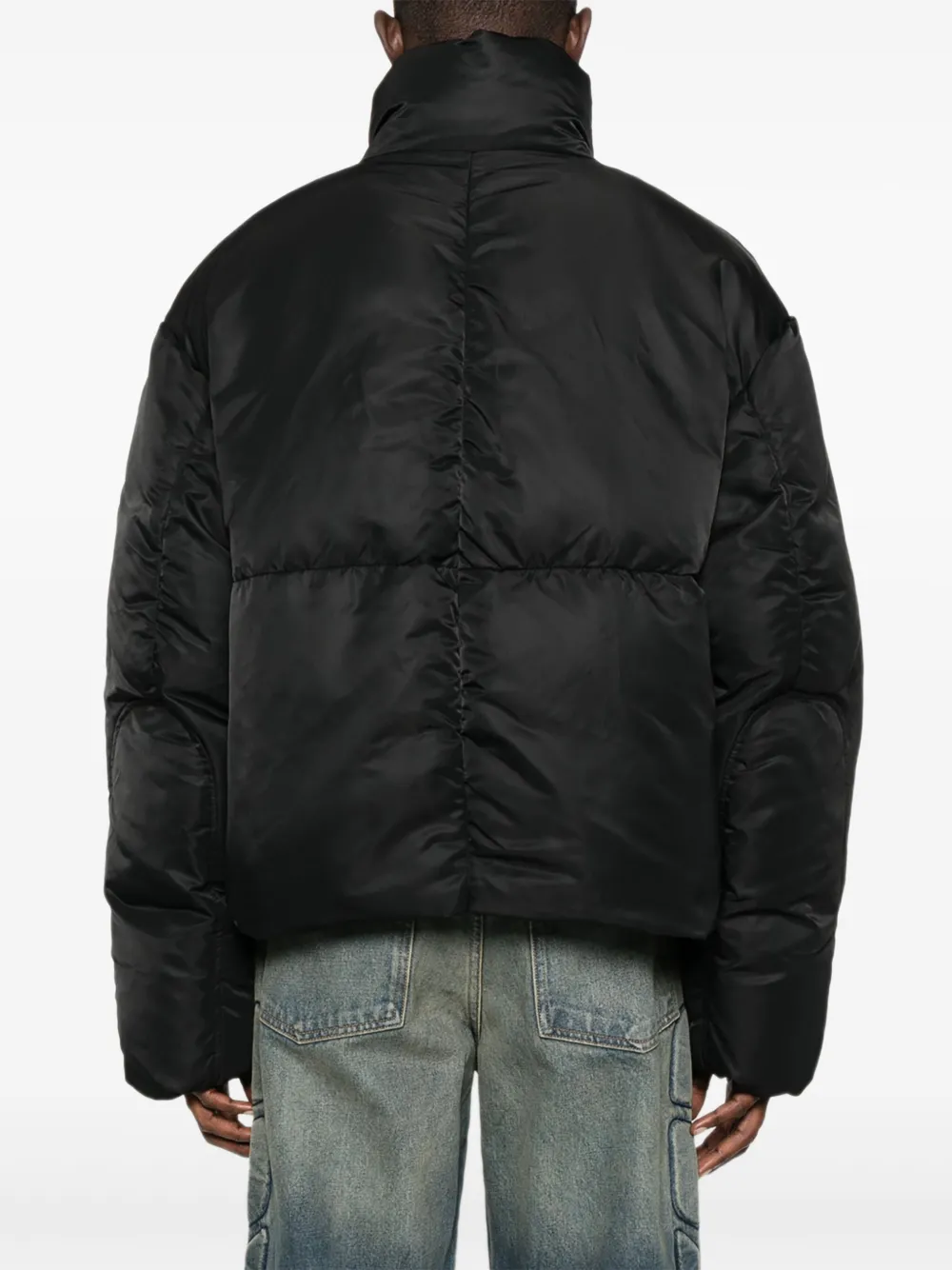 Purple Brand Jack met klepzak en rits Zwart