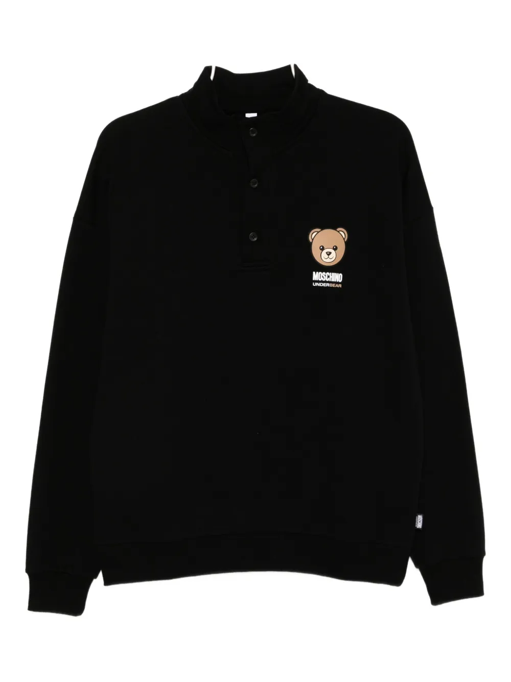 Moschino teddy-print sweatshirt - Nero