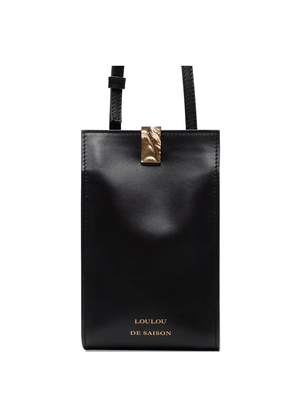 Loulou mini Hermin shoulder bag - Nero