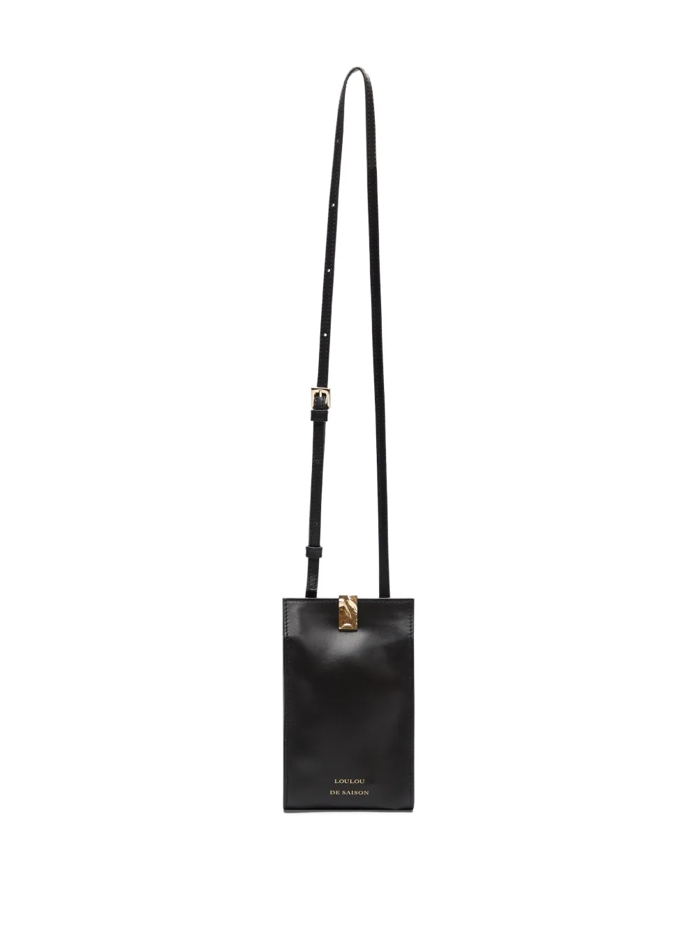 Loulou mini Hermin shoulder bag - Zwart