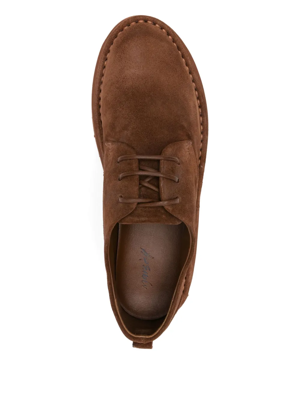 Marsèll Sancrispa suède Derby schoenen Bruin