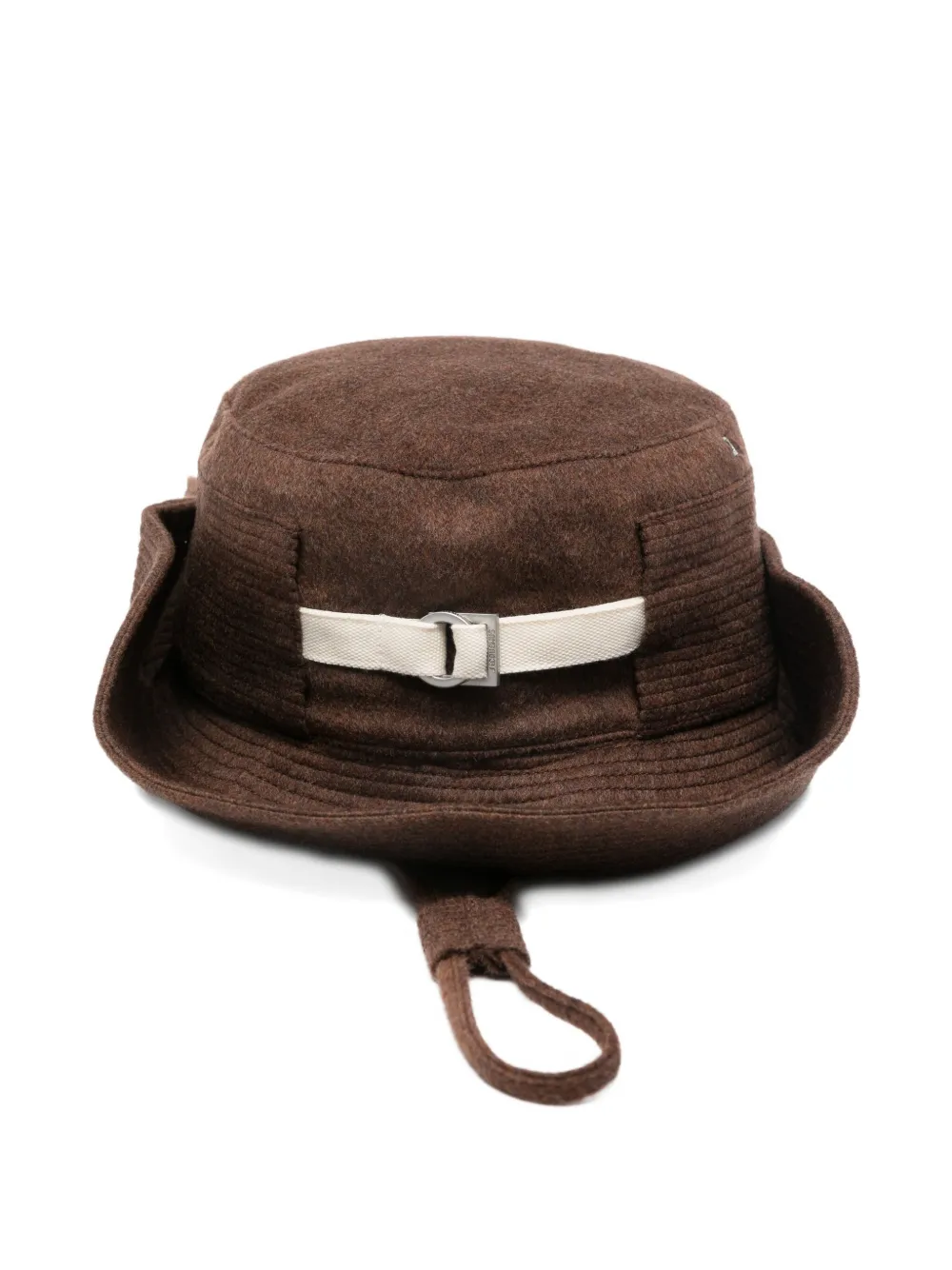 Jacquemus Acu00721aw00700 880 Dark Brown In Brown