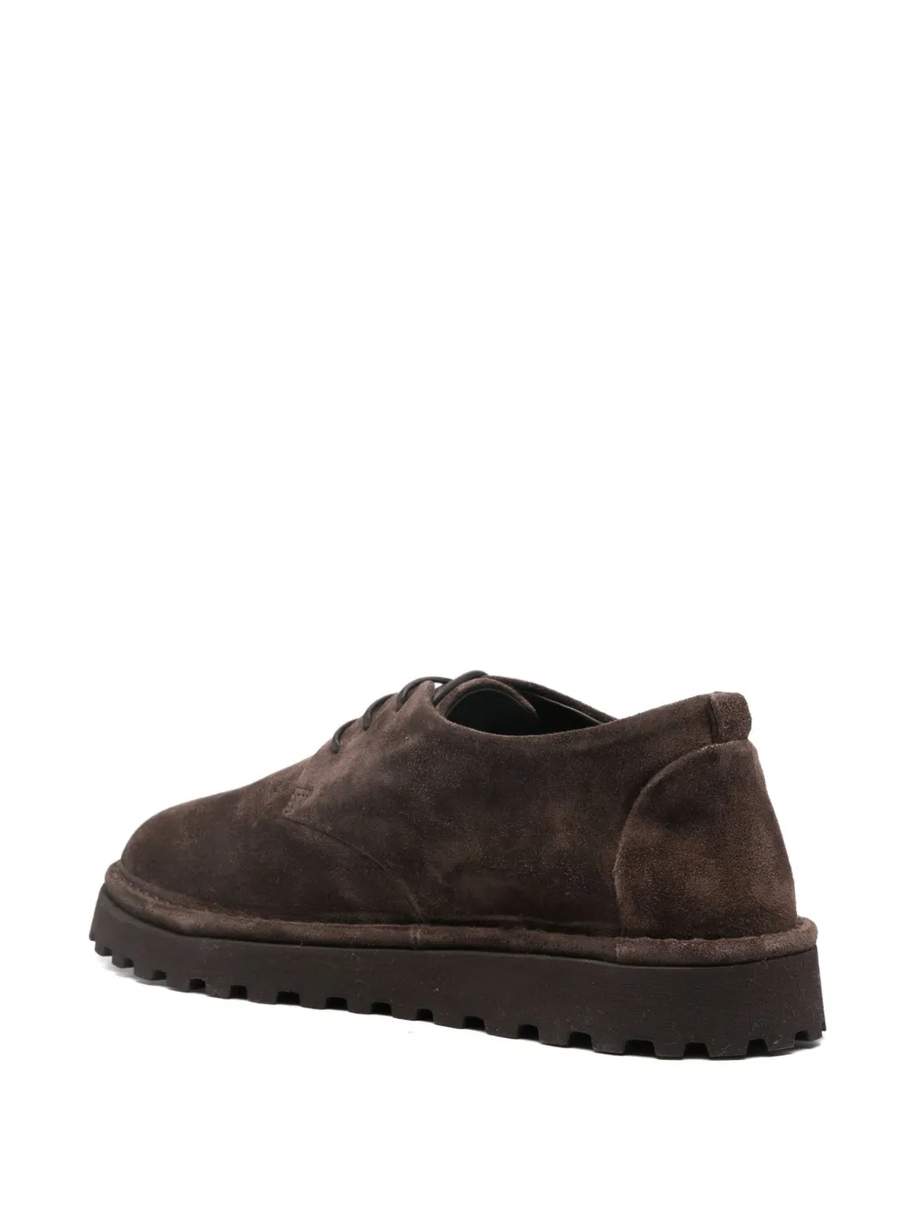 Marsèll Sancrispa Suede Derby Shoes In Brown