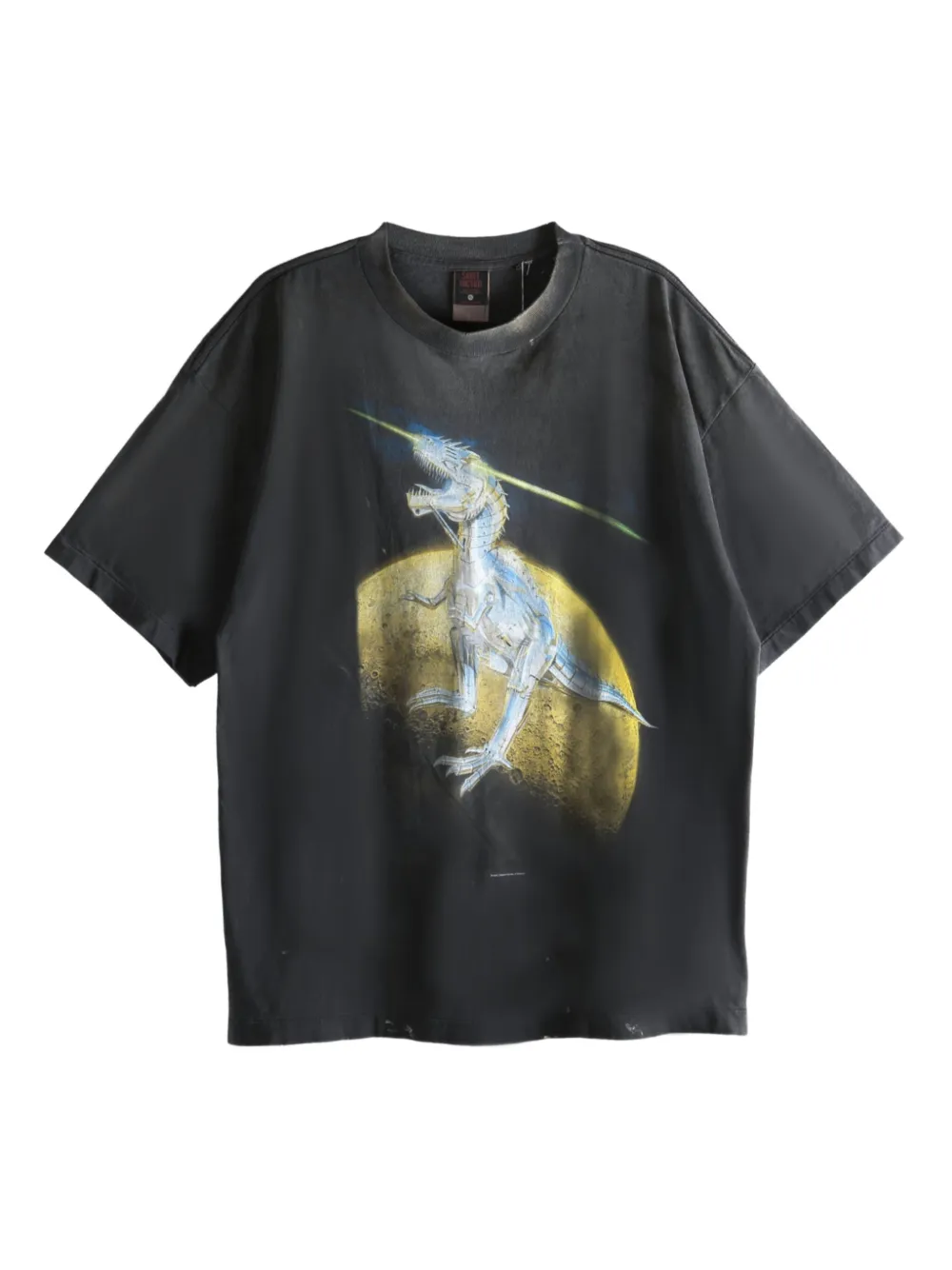 SAINT MXXXXXX graphic t-shirt | Black | Image 1