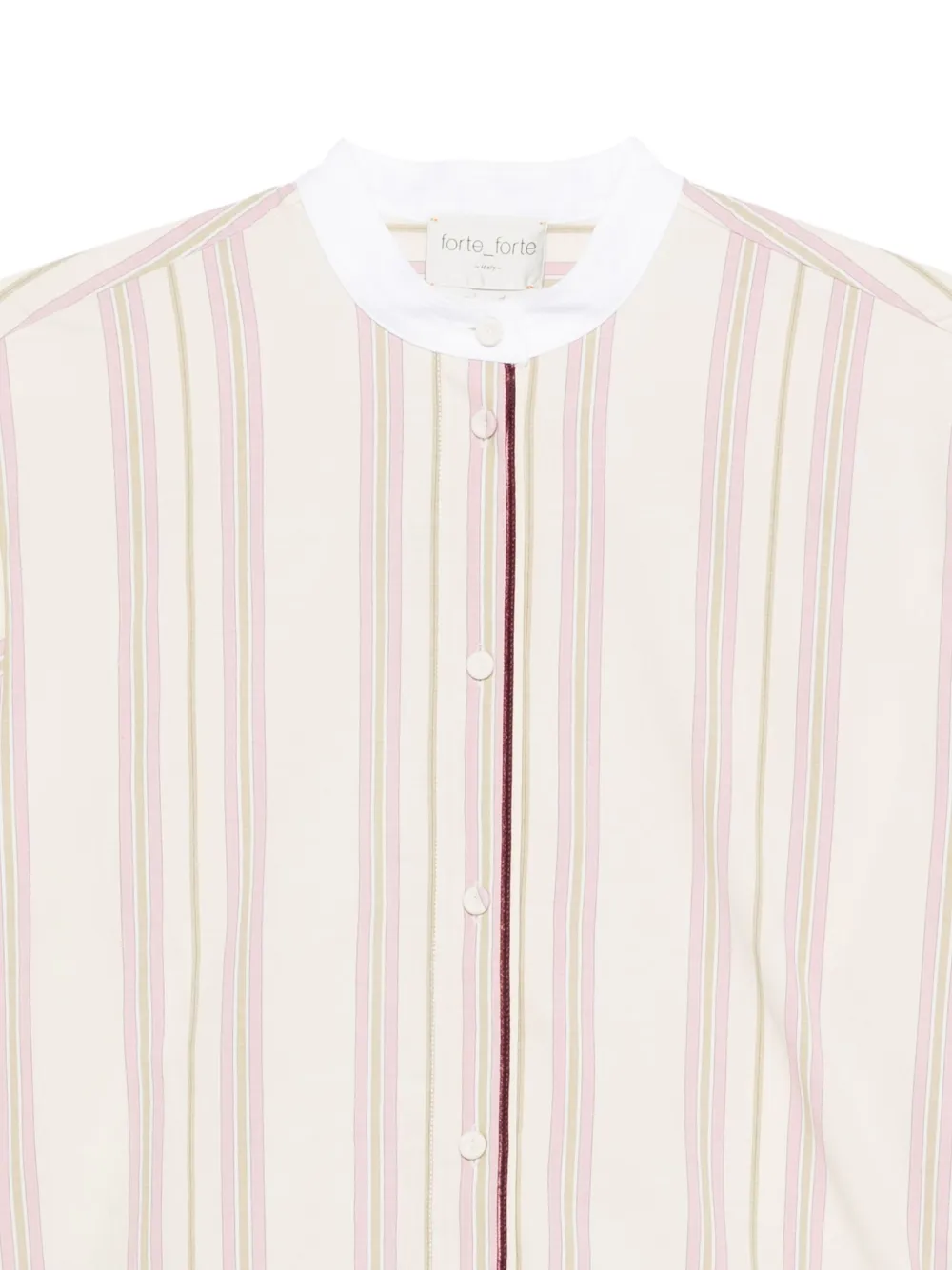 Forte Gestreept blouse Roze