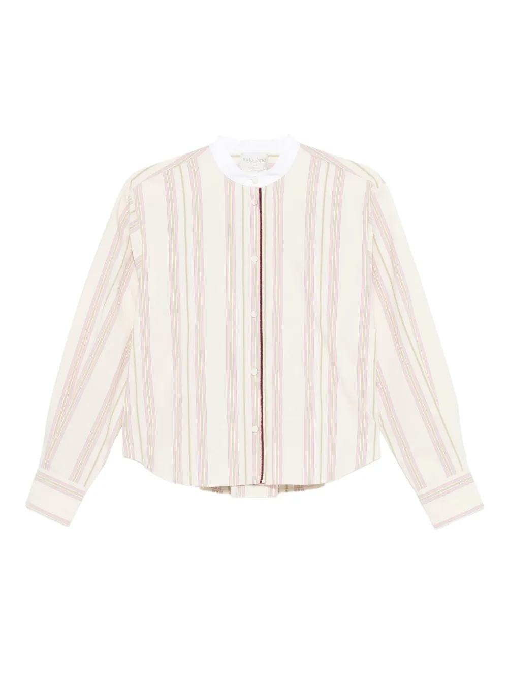 Forte Forte Camicia a righe - Rosa
