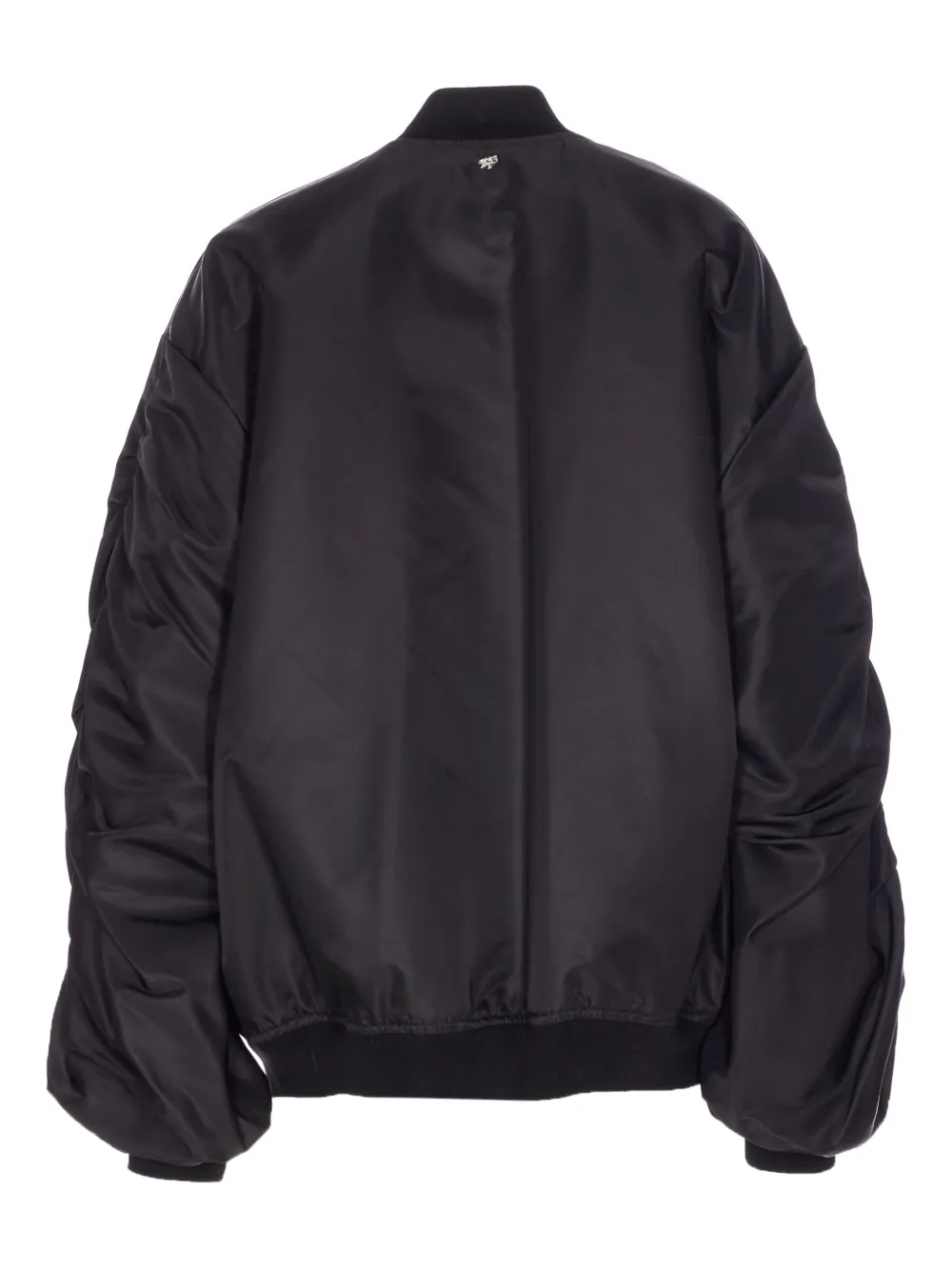 Aniye By Zippered Long-sleeved Casual Jacket In Black
