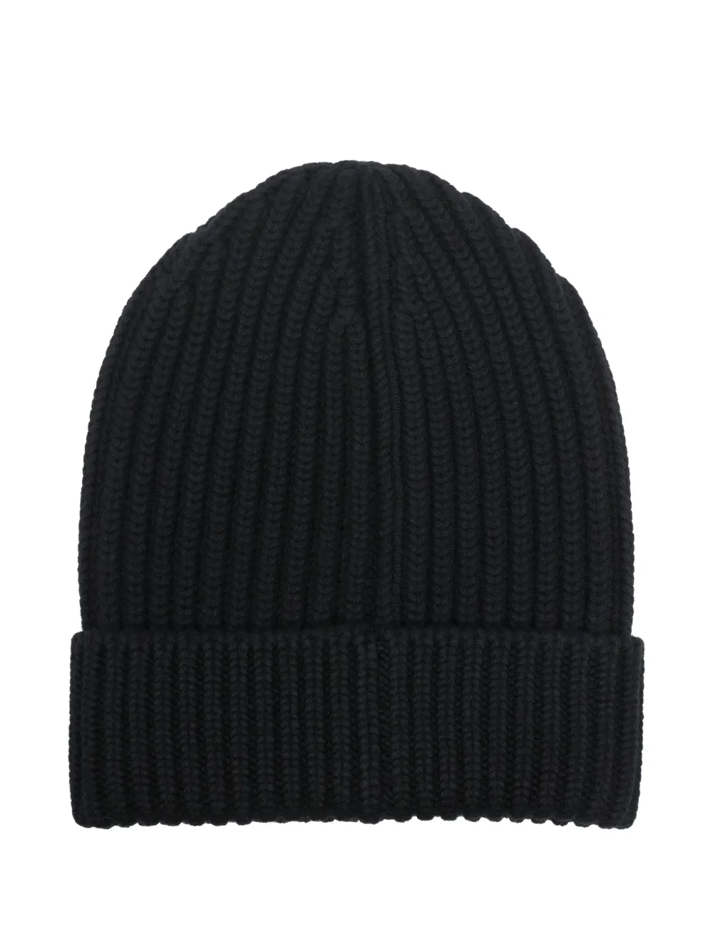 Dolce & Gabbana ribbed beanie - Zwart