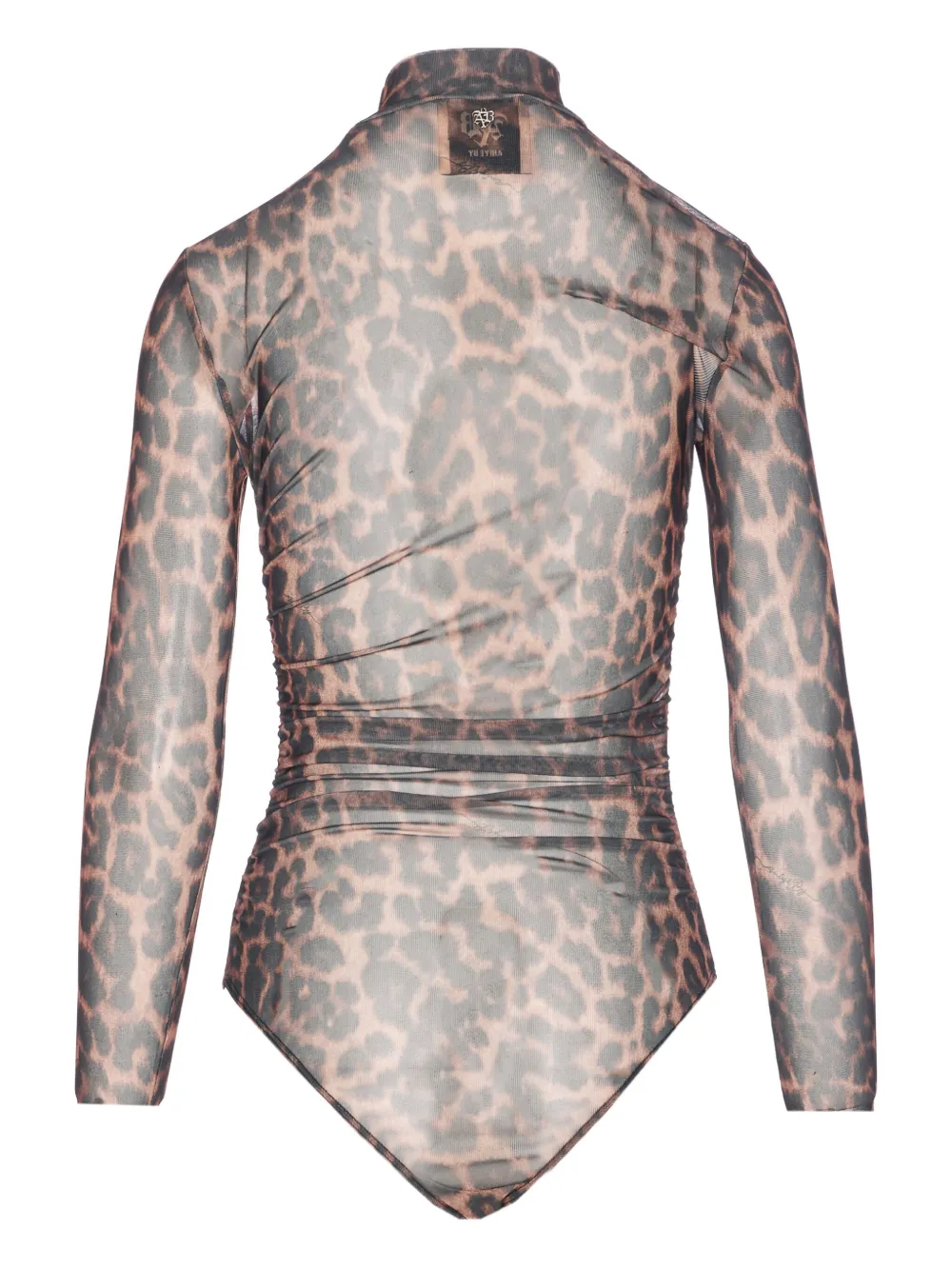 Aniye By animal-print bodysuit - Bruin