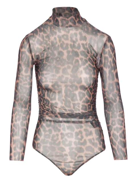Aniye By animal-print bodysuit
