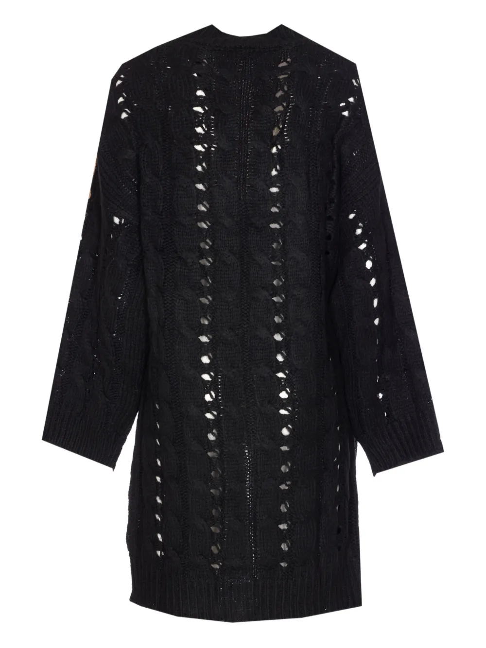 MAR DE MARGARITAS cable-knit open-weave cardigan | Cardigans | Image 2