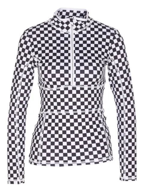 JETSET Ginger zip-front top