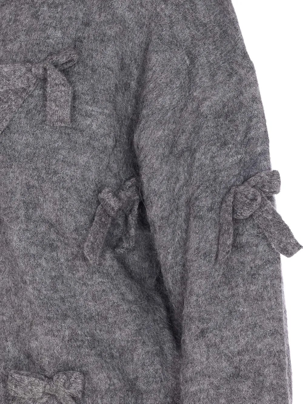 Aniye By Holly Knit Zip-up Casual Jacket In Gray