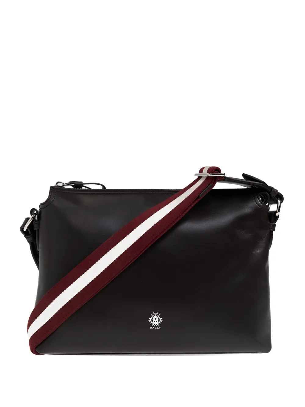 Bally logo strap messenger bag | negro | Image 1