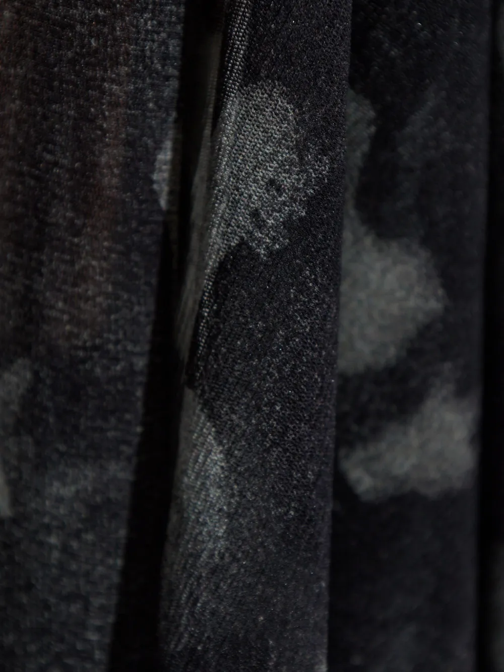 MISBHV Asymmetrische jurk met keyhole hals Grijs