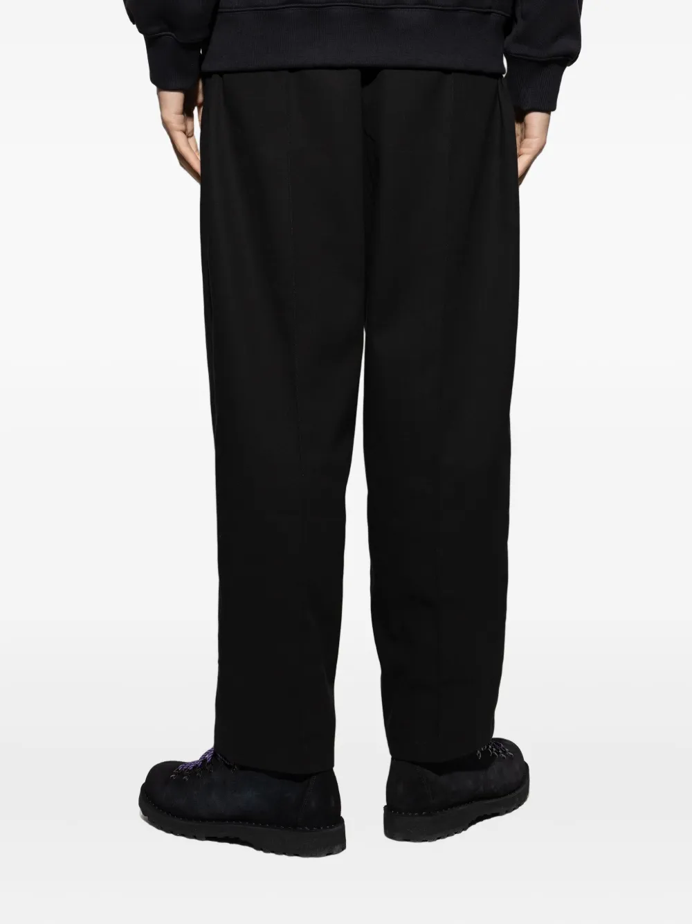 Maison Kitsuné Broek met logopatch Zwart