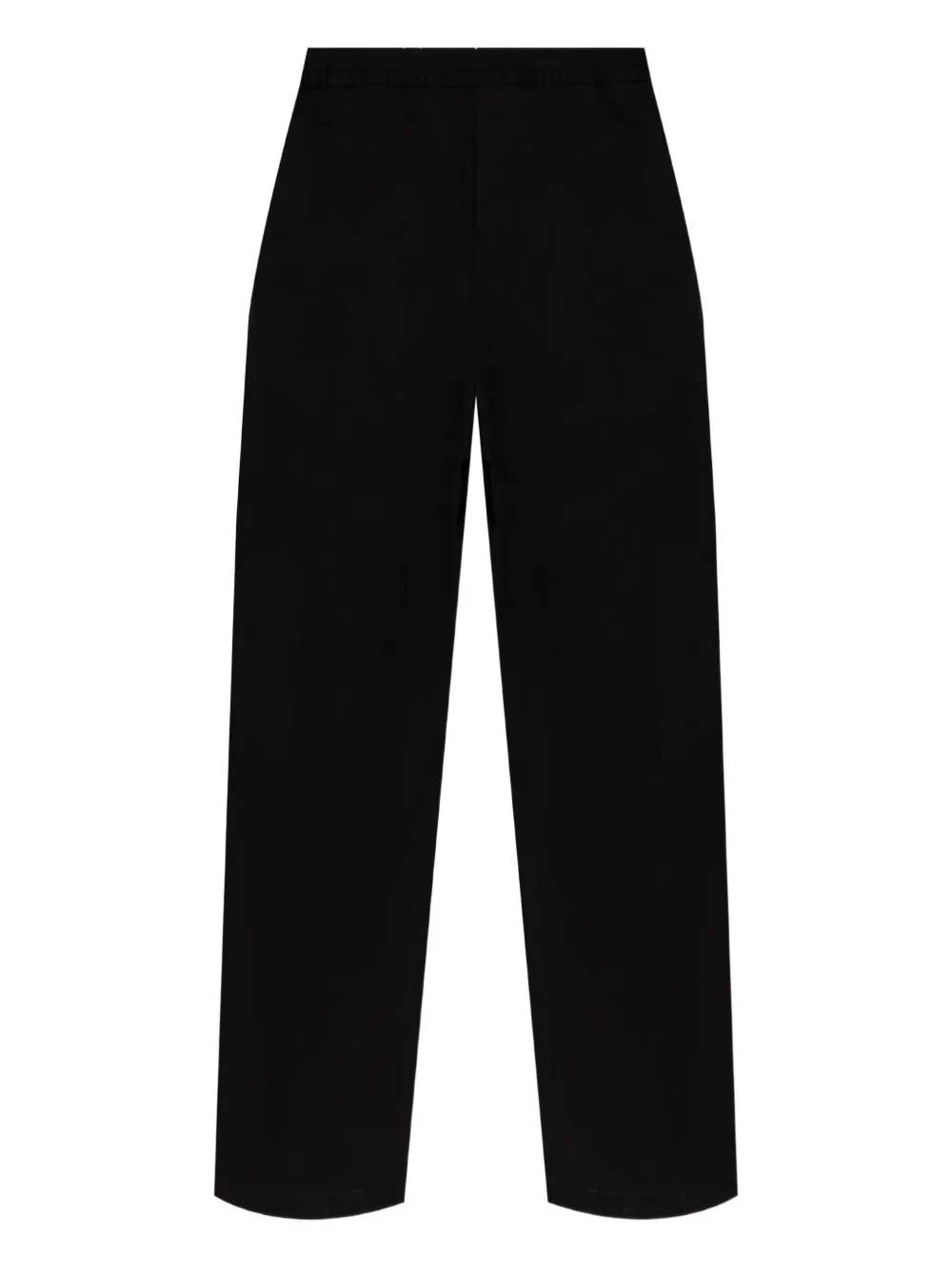Maison Kitsuné logo-patch pants | Black | Image 1