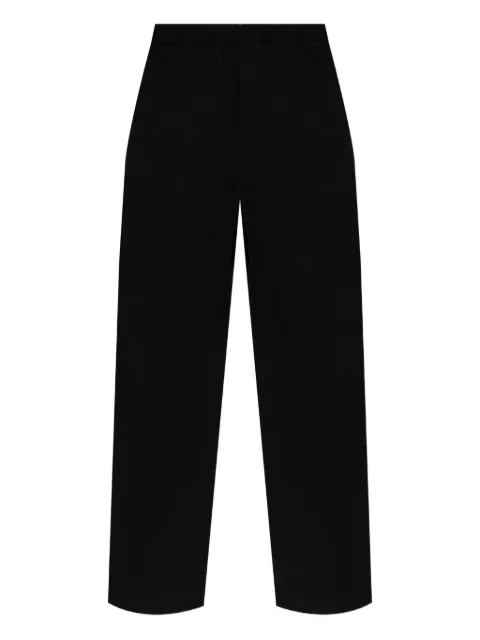 Maison Kitsuné logo-patch pants
