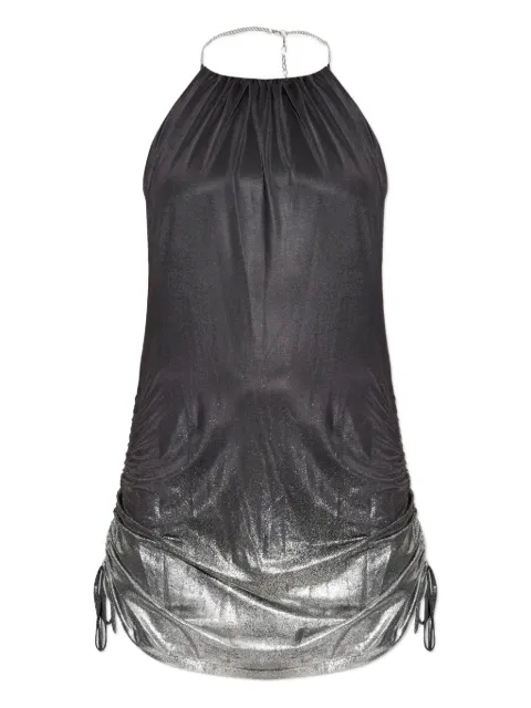Diesel halterneck ruched dress