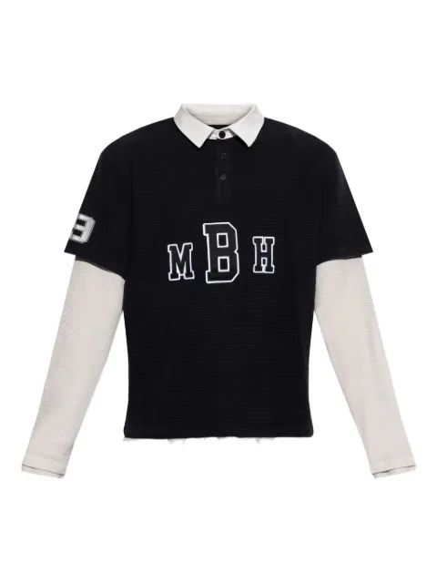 MISBHV logo-embroidered polo shirt