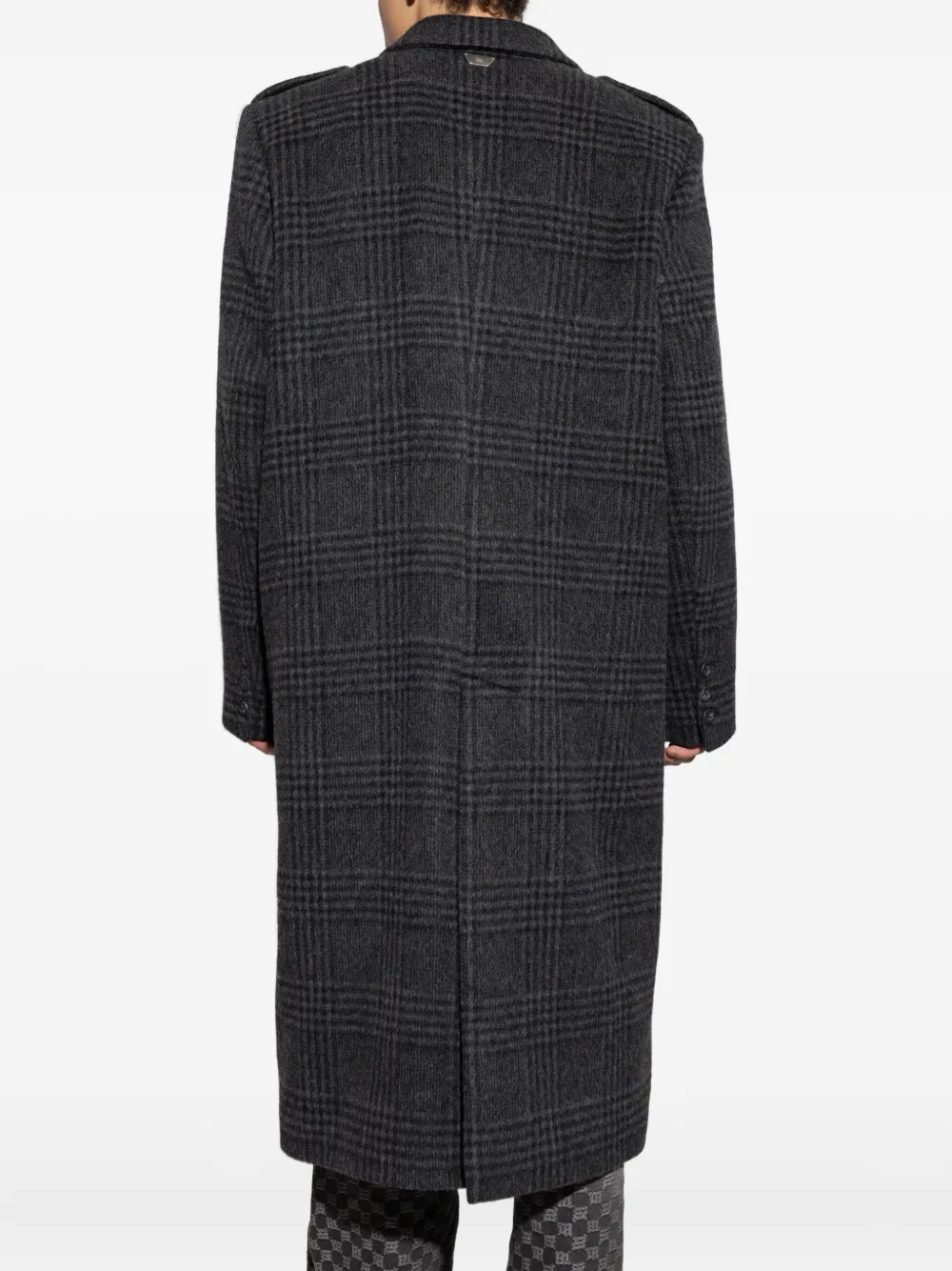 MISBHV Geruite jas Zwart