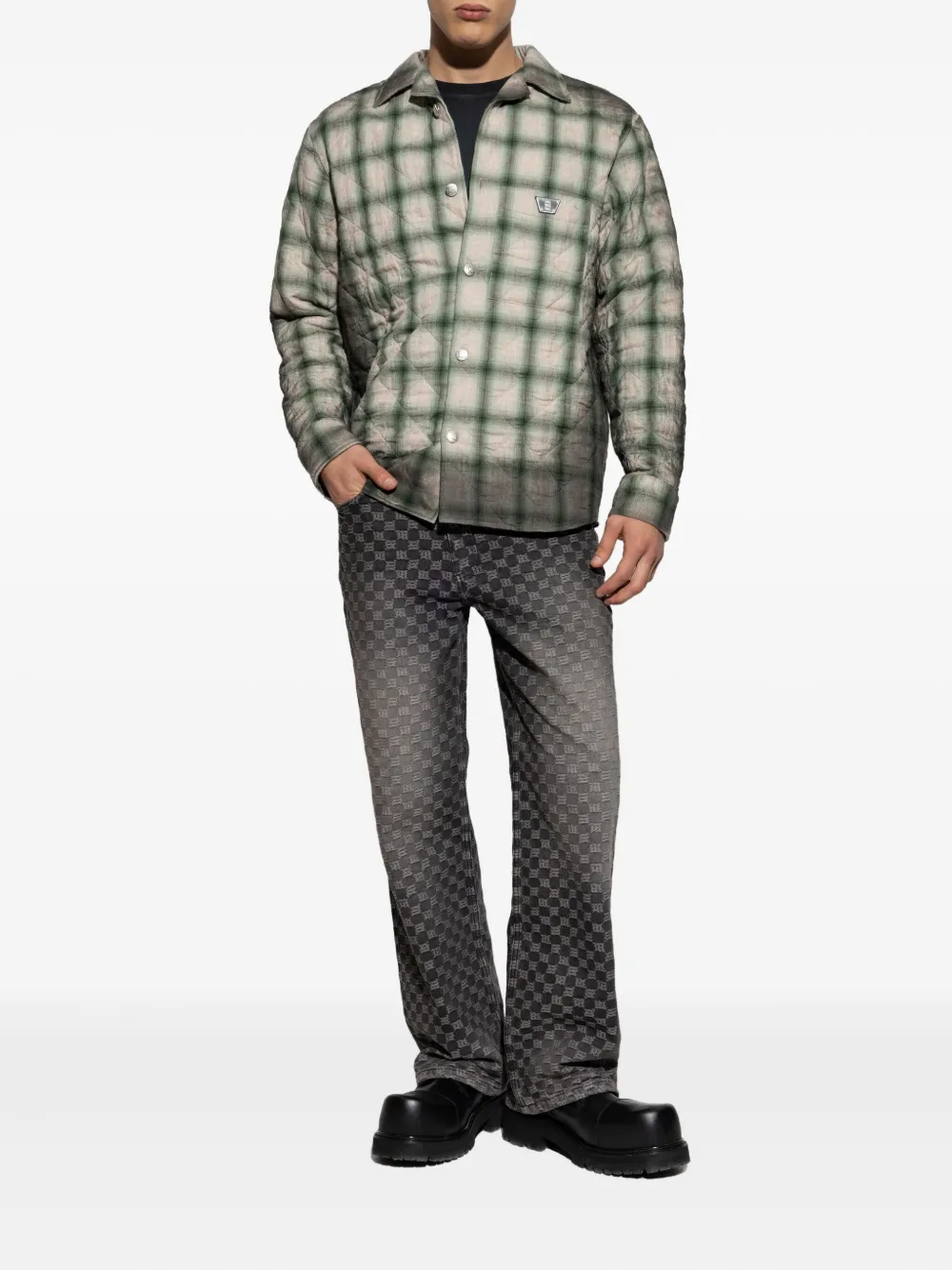 MISBHV checked quilted overshirt | Shirt Jackets | Image 2