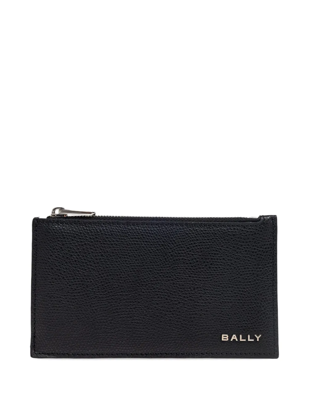 Bally Zip-fastening Leather Cardholder In Animal Print