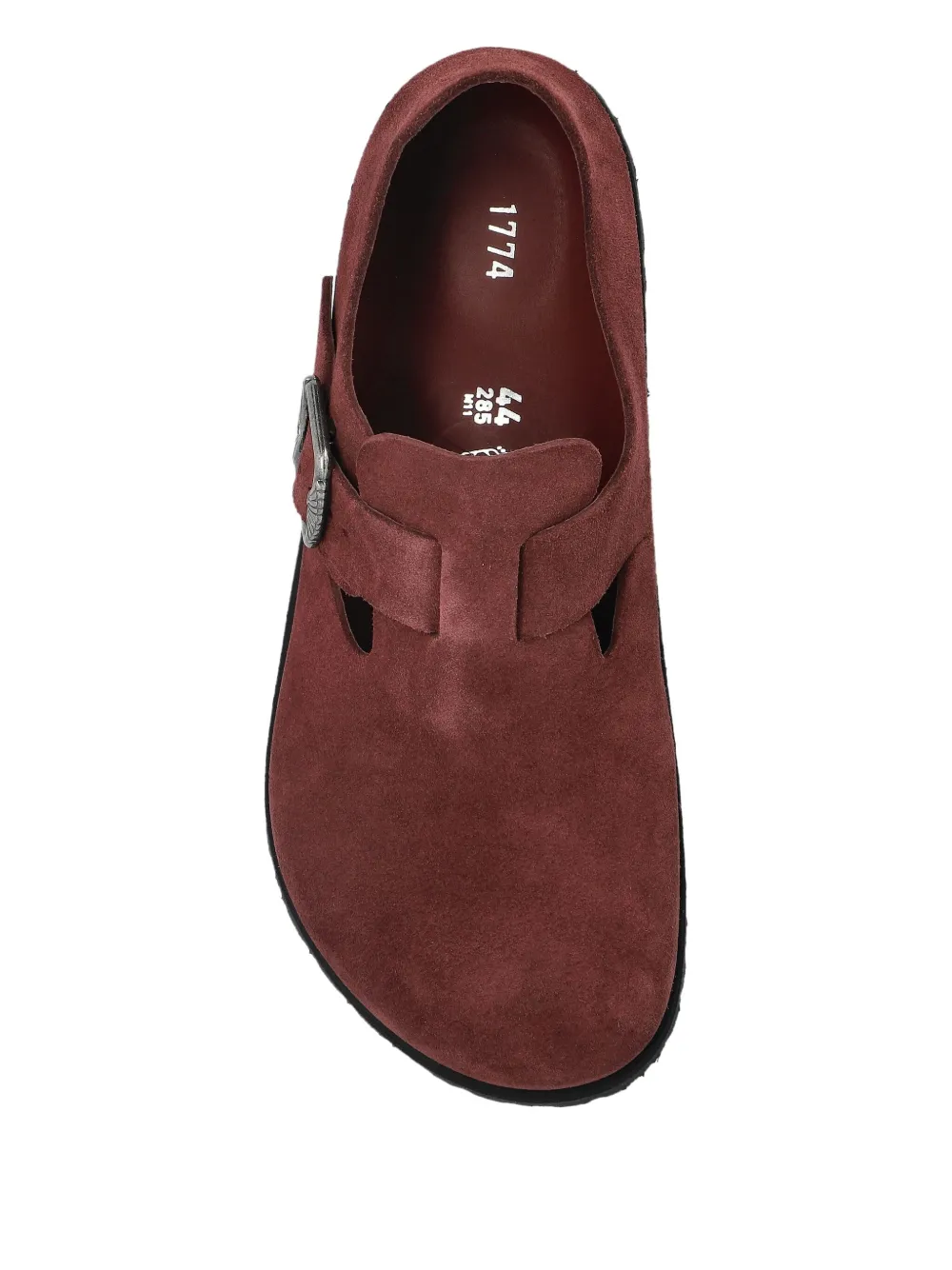 Birkenstock London Suede Loafers In Red