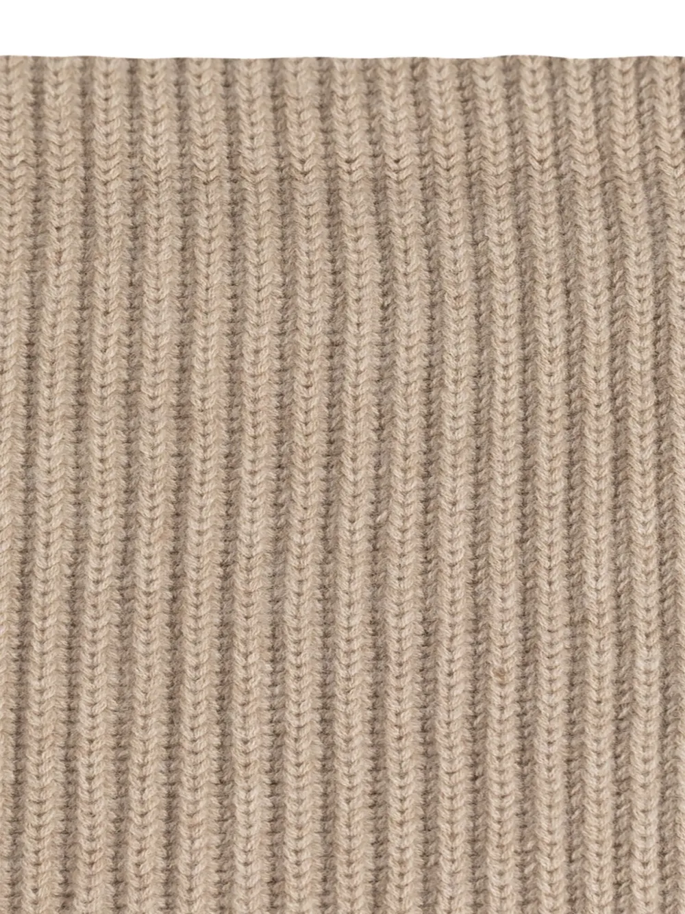 Maison Margiela Geribbelde sjaal Bruin