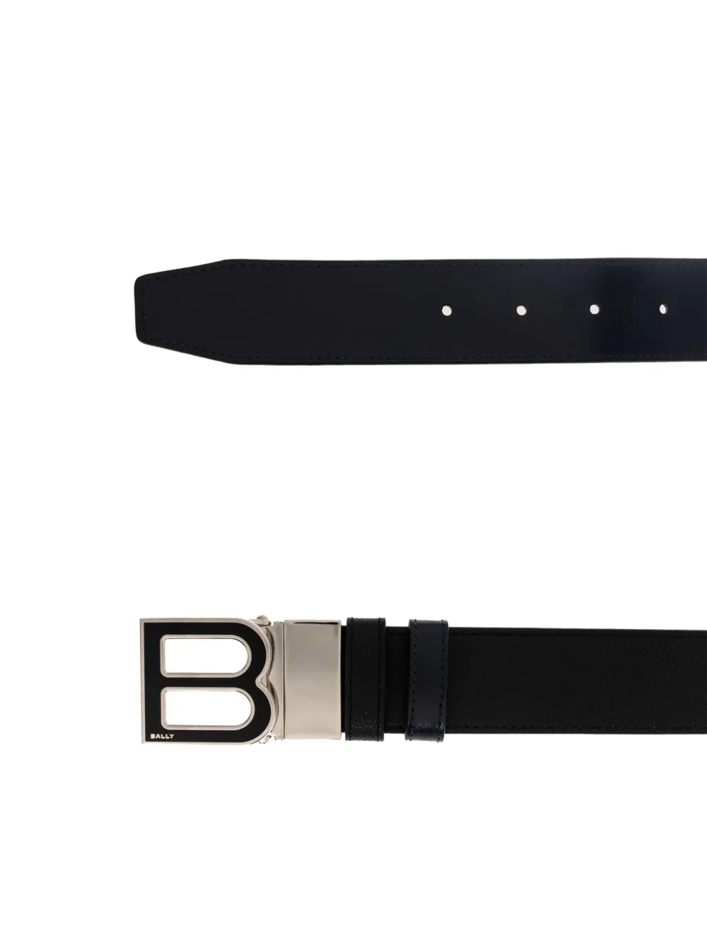 Bally Riem met logogesp Zwart