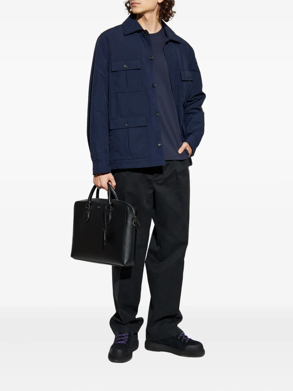 Bally buttoned pocket jacket | Shirt Jackets | Image 2