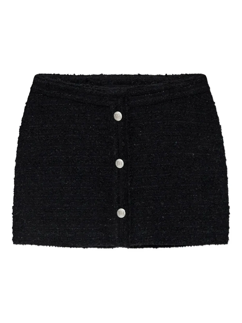 Misbhv Tweed Skirt In Black