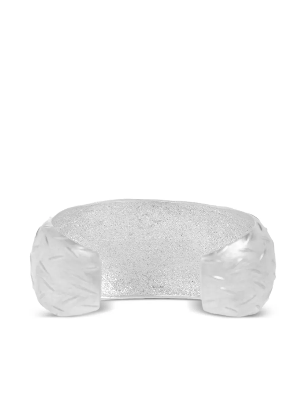  Misbhv Patterned Cuff Bracelet - Silver 