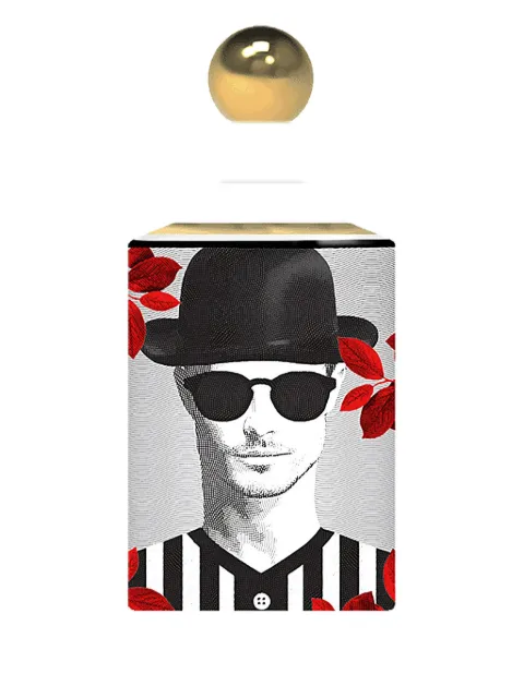 BACI MILANO midi Mr. Black - The Inseparables diffuser bottle (15.5cm)
