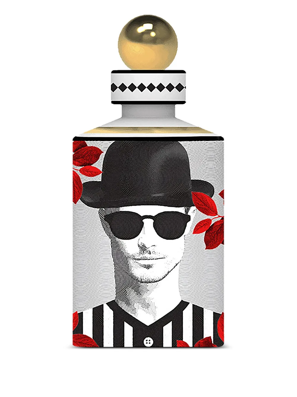 BACI MILANO midi Mr. Black - The Inseparables diffuser bottle (15.5cm) | Grey | Image 1
