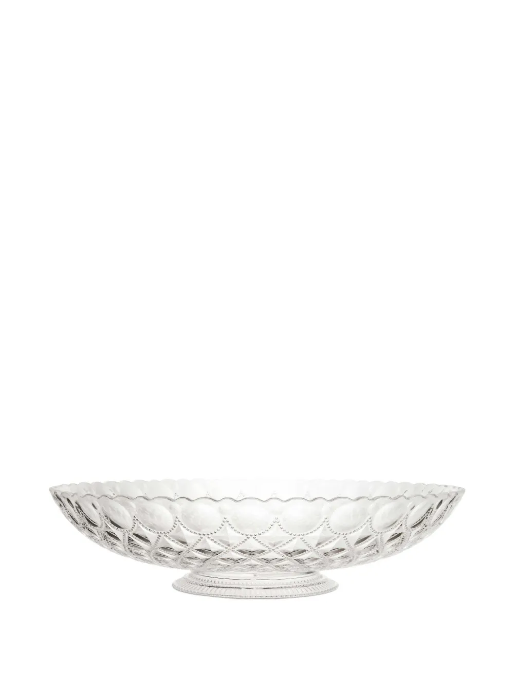 BACI MILANO scallop-trim centerpiece - Toni neutri