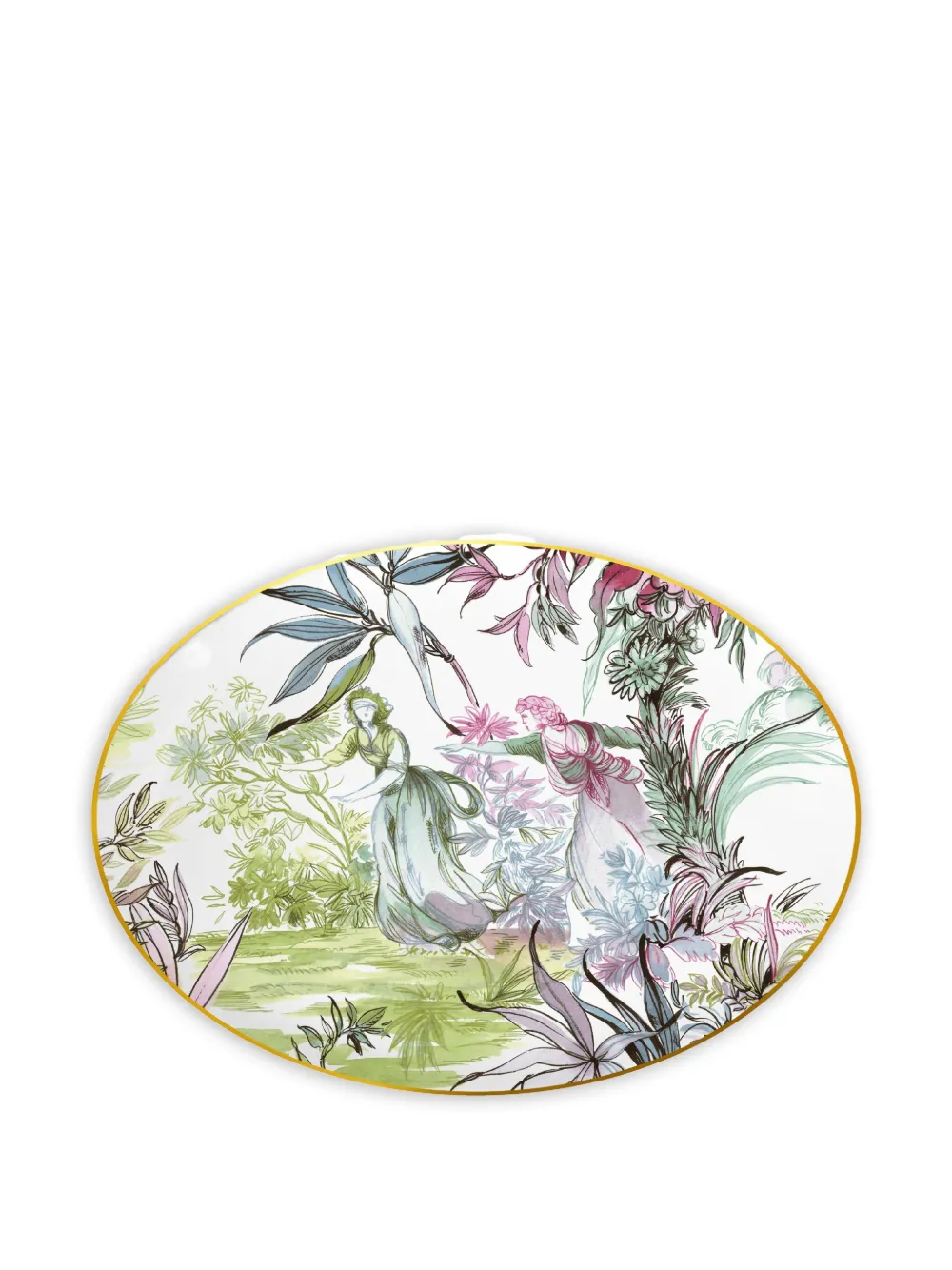 BACI MILANO Firenze platter | White | Image 1