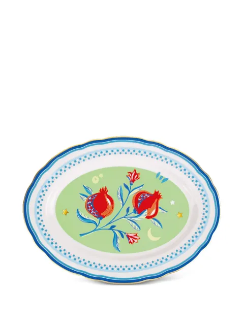 BACI MILANO plato ovalado Mamma Mia de 34cm x 25cm