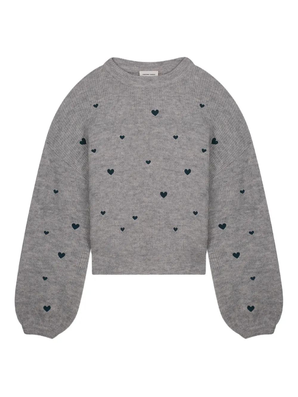 Fabienne Chapot Crew-neck Sweater In Gray