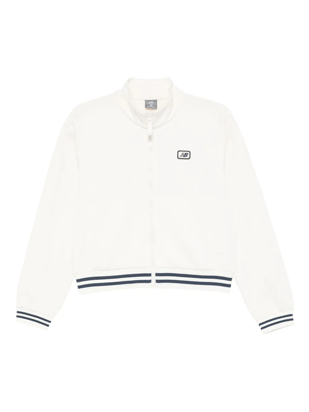 New Balance zip-up performance track jacket - ホワイト New Balance zip-up performance track jacket - ホワイト