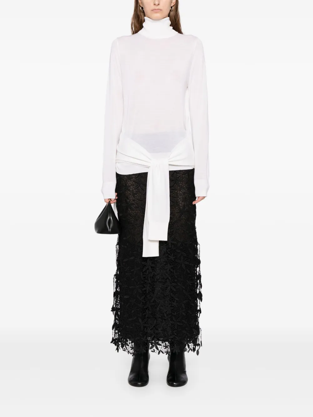 Totême Toteme Wool And Silk Blend Sweater In Multi