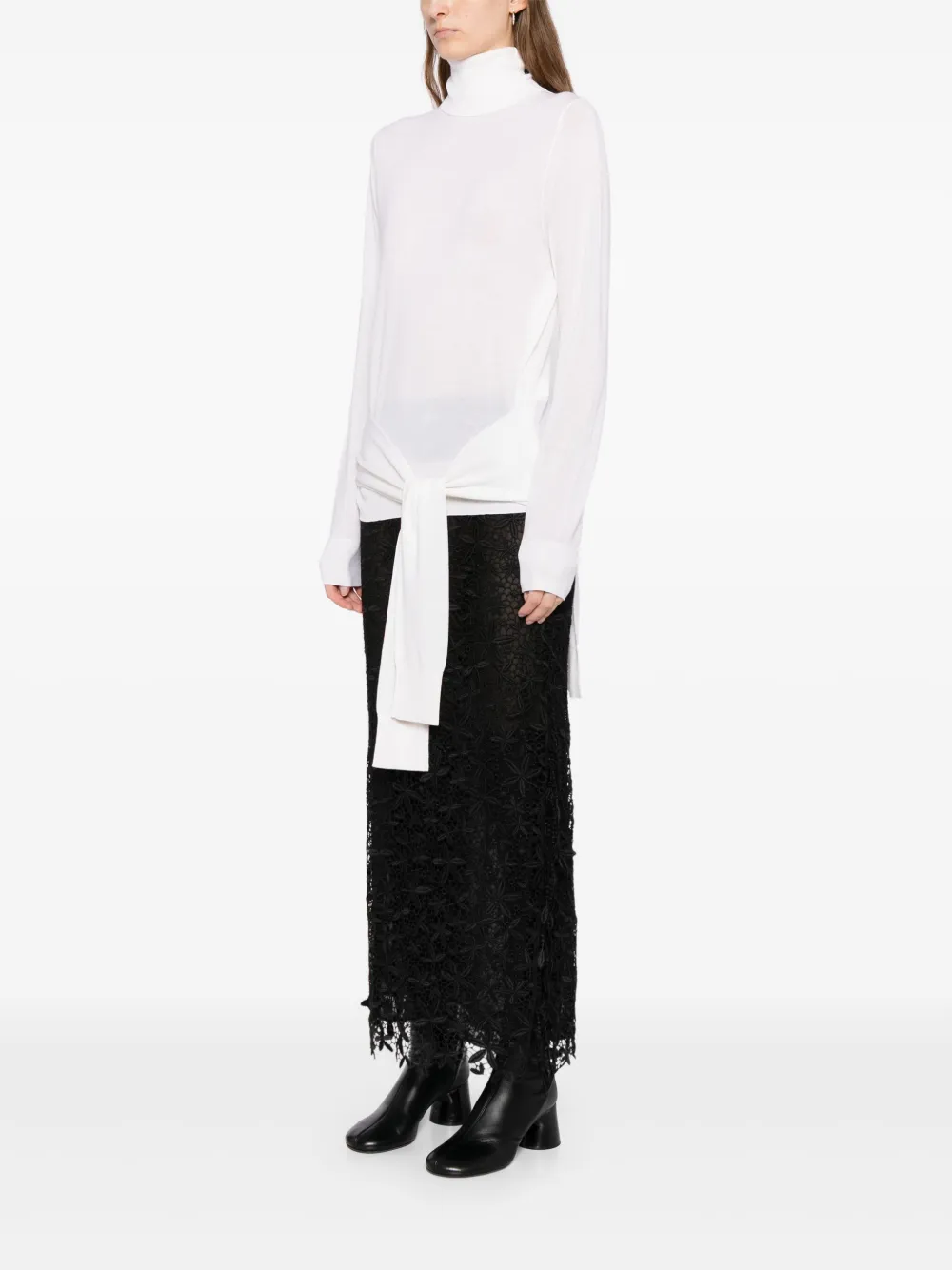 Totême Toteme Wool And Silk Blend Sweater In Multi
