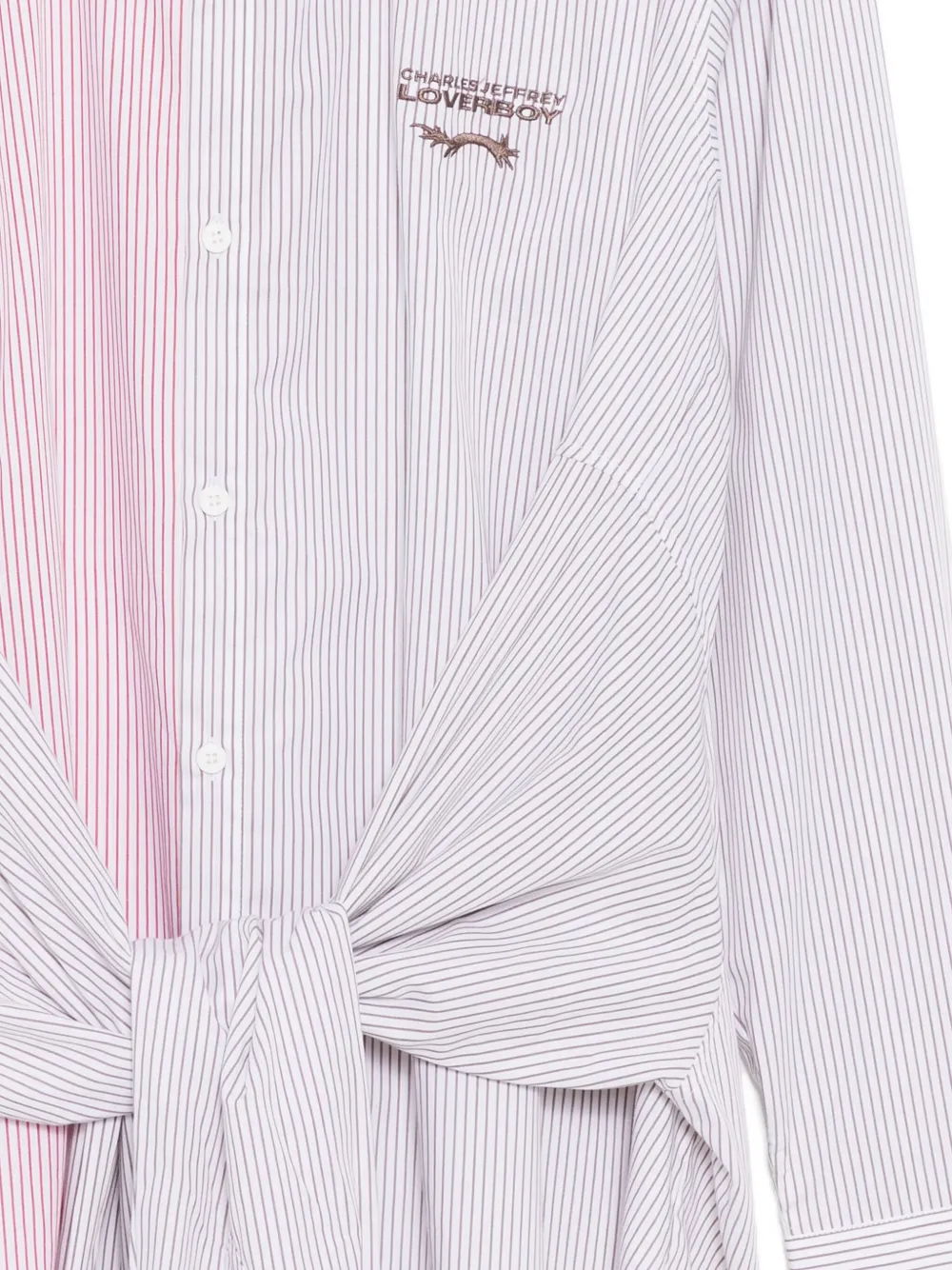 Charles Jeffrey Loverboy Hug shirt Beige