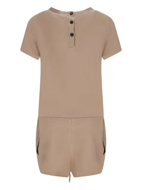 The Attico button-fastening drawstring jumpsuit