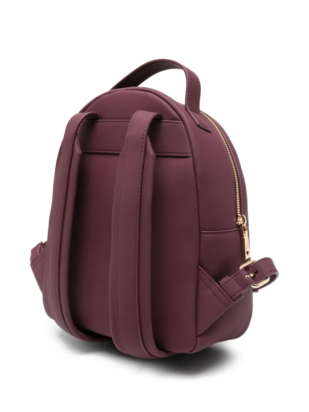 Love Moschino Rugzak met logoplakkaat Rood