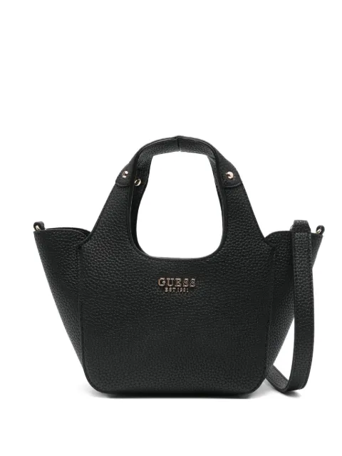 GUESS USA logo-plaque satchel bag