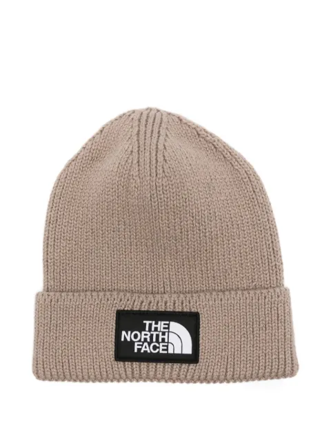 The North Face gorro con parche del logo