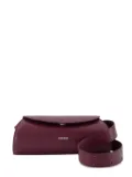 Jil Sander mini Cannolo flap magnetic-clasp shoulder bag - Red
